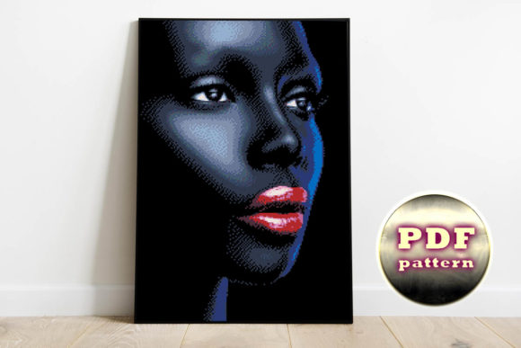 African Woman Cross Stitch: A Festive Art Choice