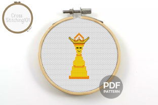 Chess King Modern Cross Stitch: A Holiday Must-Have