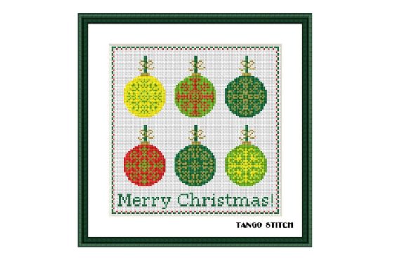 Christmas Ornament Balls Cross Stitch Review