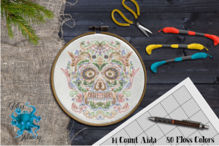 Counted Cross Stitch Sugar Skull Review