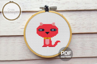 Cute Kitten Modern Cross Stitch Pattern Review