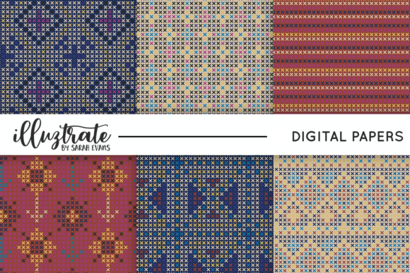Dark Cross Stitch for Business Branding
