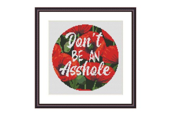 Don't Be Funny: A Sassy Cross Stitch Review