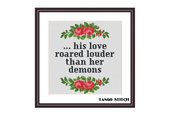 His Love Funny Romantic Cross Stitch Review