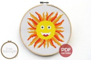 Review: Sun Modern Cross Stitch Pattern